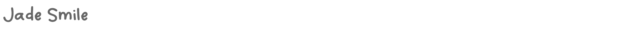 Jade Smile Jade Smile.ttf font preview